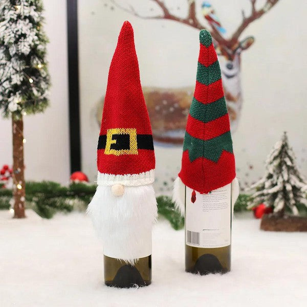 Gnome Wine Gifts Topper NEW