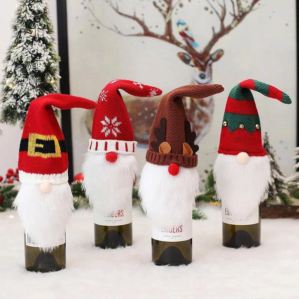 Gnome Wine Gifts Topper NEW