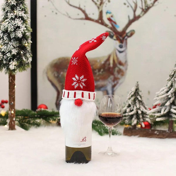 Gnome Wine Gifts Topper NEW