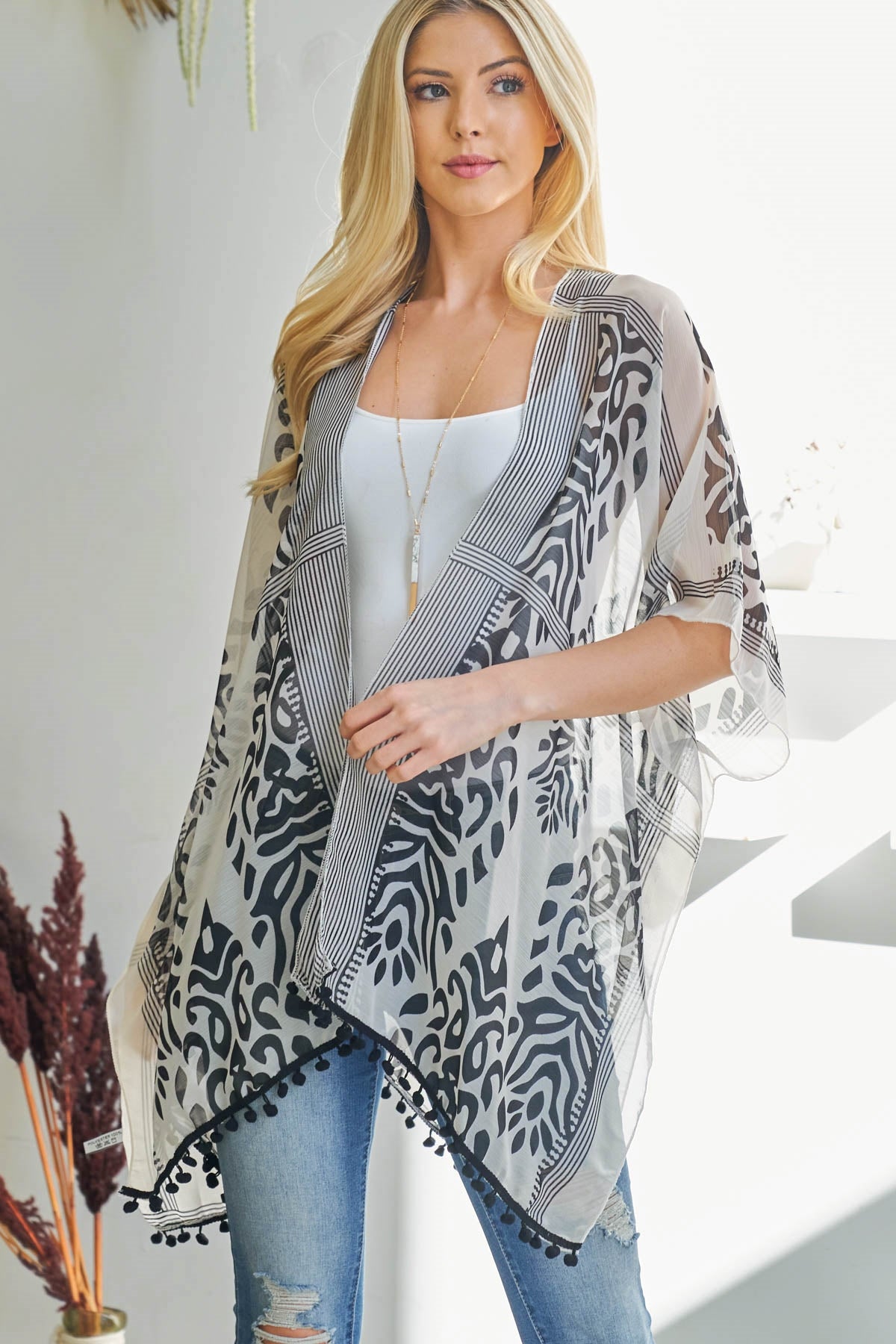 Kimono-style Cover-up