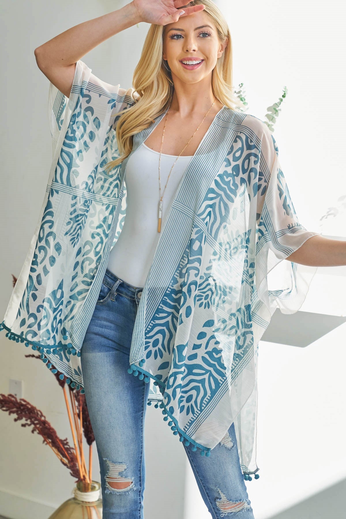 Kimono-style Cover-up